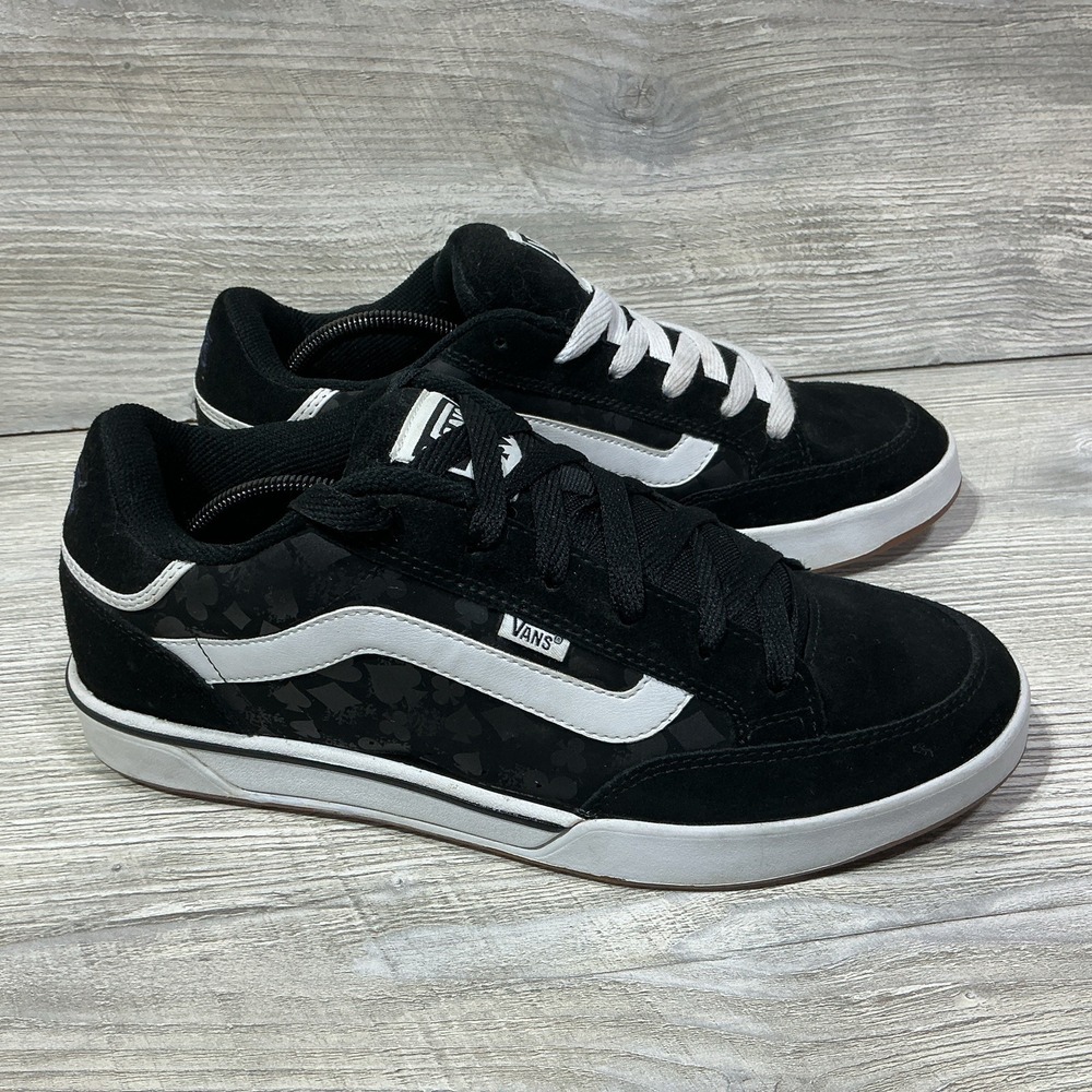 Vans Whip Ryan Guettler Shoes Mens Size 11.5 Cards Ace Of Spade BMX Skate Rare